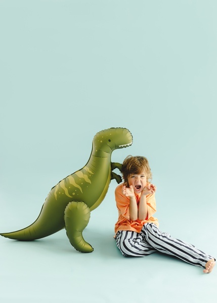 STOJĄCY BALON DINOZAUR 97cm DINOSAUR PARTY