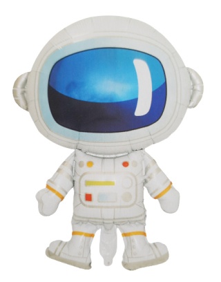 KOSMONAUTA BALON FOLIOWY NA HEL URODZINOWY 74cm