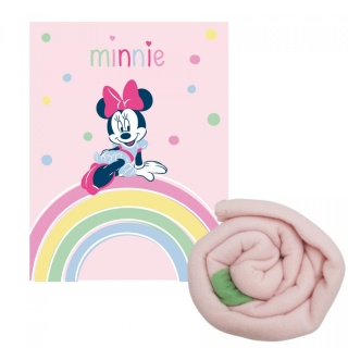 MYSZKA MINNIE KOCYK DZIECIĘCY POLAROWY 100x140cm