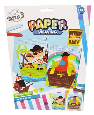 TKACTWO PAPIEROWE PIRACI - ZESTAW 2 OBRAZKÓW DLA DZIECI