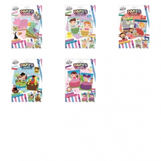 TKACTWO PAPIEROWE ZWIERZĘTA - ZESTAW 2 OBRAZKÓW DLA DZIECI