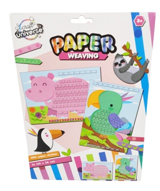 TKACTWO PAPIEROWE ZWIERZĘTA - ZESTAW 2 OBRAZKÓW DLA DZIECI