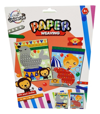 TKACTWO PAPIEROWE CYRK - ZESTAW 2 OBRAZKÓW DLA DZIECI