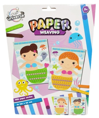 TKACTWO PAPIEROWE SYRENKI - ZESTAW 2 OBRAZKÓW DLA DZIECI