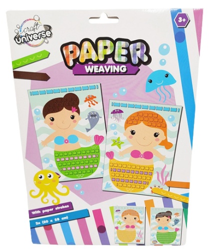 TKACTWO PAPIEROWE SYRENKI - ZESTAW 2 OBRAZKÓW DLA DZIECI