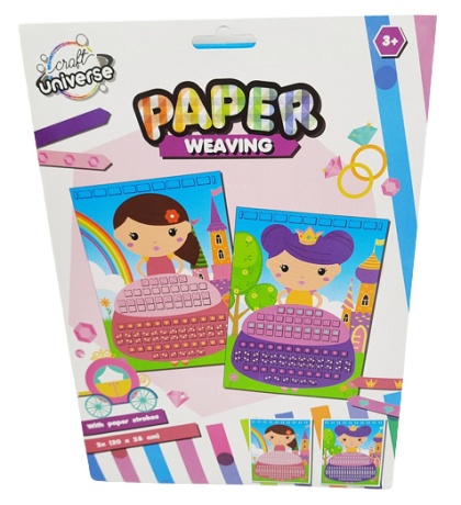 TKACTWO PAPIEROWE ZESTAW 2 OBRAZKÓW DLA DZIECI 3+ KSIĘŻNICZKI