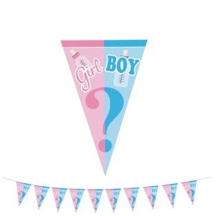 GIRLANDA BABY SHOWER NIEPSODZIANKA FLAGI