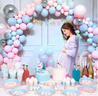 GIRLANDA BABY SHOWER NIEPSODZIANKA FLAGI