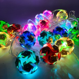 KOLOROWA GIRLANDA MAGICZNE KULKI 20 KUL