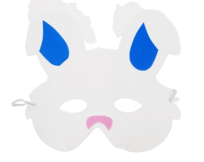 MASKA KRÓLIKA DLA DZIECI NA BAL KOSTIUM KARNAWAŁ