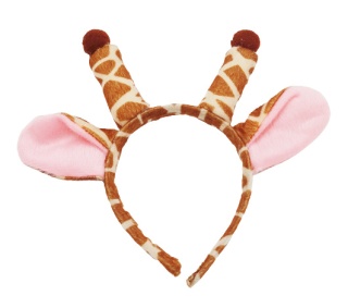 8035 STRÓJ ŻYRAFY NA BAL PRZEBRANIE OPASKA, MUCHA, OGON