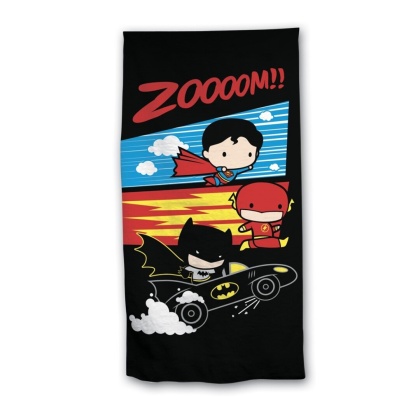 SUPERBOHATEROWIE RĘCZNIK KĄPIELOWY DLA DZIECI MIKROFIBRA