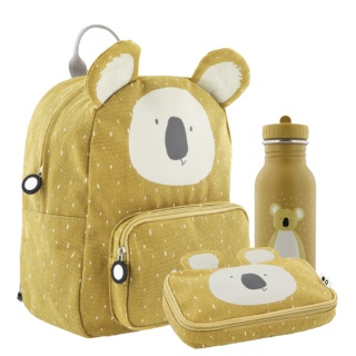 PLECAK DO SZKOŁY ZERÓWKI + BIDON PIÓRNIK ZESTAW KOALA