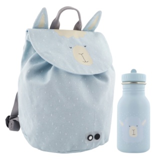 PLECAK DO PRZEDSZKOLA ŻŁOBKA + BIDON ZESTAW ALPAKA