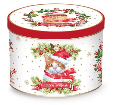 ŚWIĄTECZNY KUBEK PORCELANOWY W PUDEŁKU 350ml KOT ŚWIĄTECZNY KUBEK PORCELANOWY W PUDEŁKU 350ml KOT