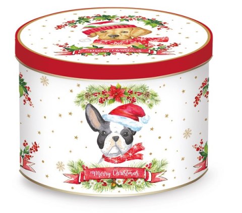 ŚWIĄTECZNY KUBEK PORCELANOWY W PUDEŁKU 350ml PIES ŚWIĄTECZNY KUBEK PORCELANOWY W PUDEŁKU 350ml PIES