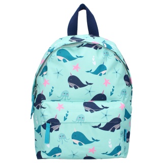 4160 PLECAK DZIECIĘCY DO SZKOŁY PRZEDSZKOLA - NARWALE