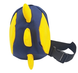 GRANATOWY PLECAK DZIECIĘCY MINI NA JEDNO RAMIĘ