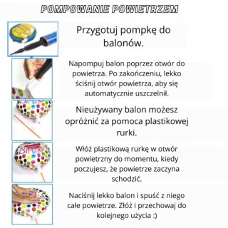 PIŁKA NOŻNA BALON FOLIOWY NA HEL 45cm