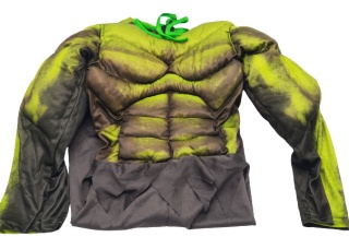 1845 STRÓJ PRZEBRANIE NA BAL HULK Z MIĘŚNIAMI