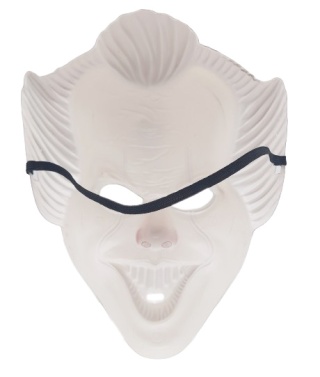 0015 MASKA KLAUNA HORROR PENNYWISE CLOWN IT
