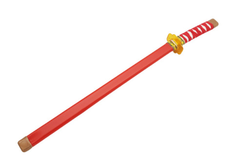 CZERWONY MIECZ NINJA KATANA DLA DZIECI 58cm CZERWONY MIECZ NINJA KATANA DLA DZIECI 58cm