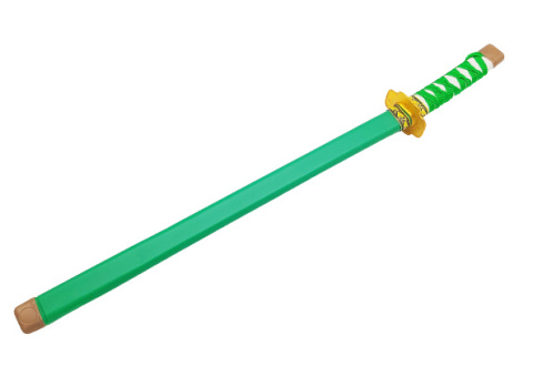 ZIELONY MIECZ NINJA KATANA DLA DZIECI 58cm ZIELONY MIECZ NINJA KATANA DLA DZIECI 58cm
