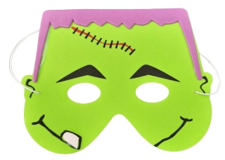 FRANKENSTEIN MASKA DLA DZIECI HALLOWEEN KARNAWAŁ