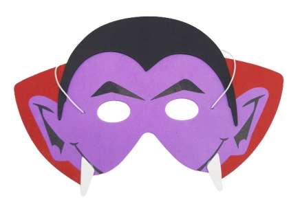 WAMPIR MASKA DLA DZIECI HALLOWEEN KARNAWAŁ