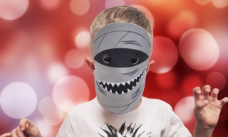 MUMIA MASKA DLA DZIECI HALLOWEEN KARNAWAŁ