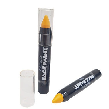 ŻÓŁTA KREDKA DO TWARZY BUZI KARNAWAŁ HALLOWEEN