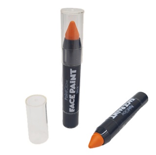 POMARAŃCZOWA KREDKA DO TWARZY BUZI KARNAWAŁ HALLOWEEN