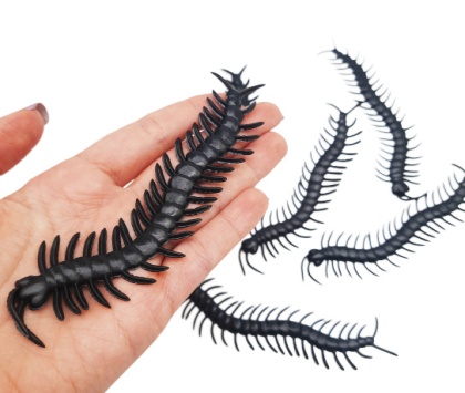 SZTUCZNE STONOGI DEKORACJA NA HALLOWEEN 6szt.