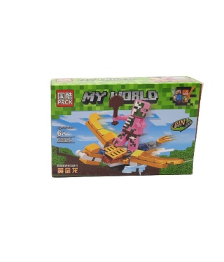 63084-1 KLOCKI MY WORLD MINECRAFT ZŁOTY SMOK
