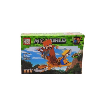 63084-6 KLOCKI MY WORLD MINECRAFT ZŁOTY SMOK