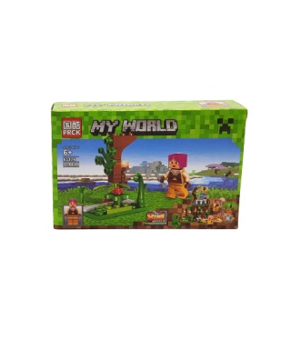 63126-8 KLOCKI MY WORLD MINECRAFT 38el.