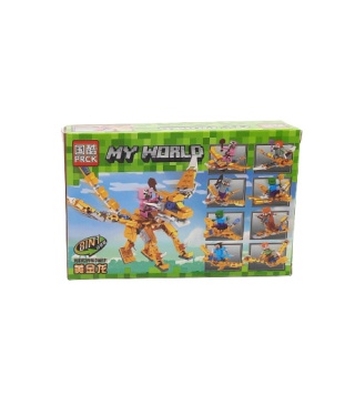 ZESTAW 8 MINI ZESTAWÓW KLOCKÓW MY WORLD MINECRAFT 63084