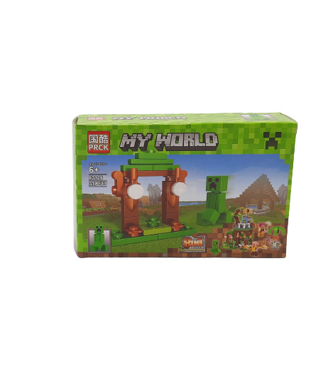 ZESTAW 8 MINI ZESTAWÓW KLOCKÓW MY WORLD MINECRAFT 63126 ZESTAW 8 MINI ZESTAWÓW KLOCKÓW MY WORLD MINECRAFT 63126