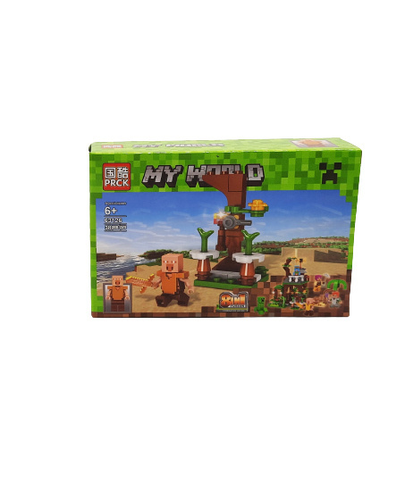 ZESTAW 8 MINI ZESTAWÓW KLOCKÓW MY WORLD MINECRAFT 63126 ZESTAW 8 MINI ZESTAWÓW KLOCKÓW MY WORLD MINECRAFT 63126