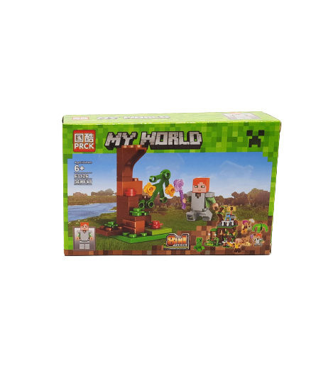 ZESTAW 8 MINI ZESTAWÓW KLOCKÓW MY WORLD MINECRAFT 63126 ZESTAW 8 MINI ZESTAWÓW KLOCKÓW MY WORLD MINECRAFT 63126