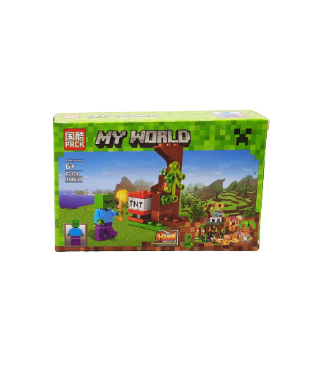 ZESTAW 8 MINI ZESTAWÓW KLOCKÓW MY WORLD MINECRAFT 63126 ZESTAW 8 MINI ZESTAWÓW KLOCKÓW MY WORLD MINECRAFT 63126