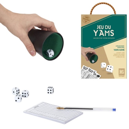 ZESTAW DO GRY W KOŚCI GRA Z DZIECIŃSTWA VINTAGE