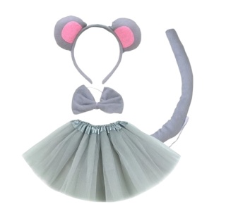 MYSZKA STRÓJ NA BAL KOSTIUM SPÓDNICZKA OPASKA 2-5lat
