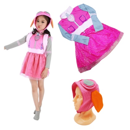 STRÓJ PSI PATROL SKYE DLA DZIECI 3-4lata