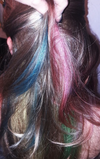 KOLOROWY SPRAY DO WŁOSÓW ZŁOCISTY FARBA ZMYWALNA