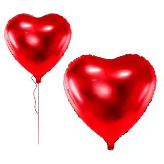BALON FOLIOWY CZERWONE SERCE 35cm WALENTYNKI DEKORACJE