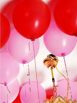 KROPKI KLEJOWE DO BALONÓW I DEKORACJI 100 sztuk