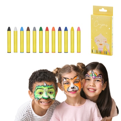 KREDKI DO MALOWANIA TWARZY 6 kolorów