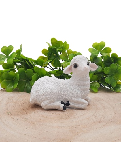 01 BARANEK WIELKANOCNY FIGURKA OZDOBNA