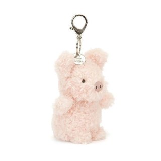 Brelok Jellycat Mała Puchata Świnka 17 cm
